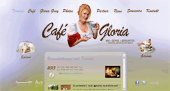 Desktop Screenshot of cafe-gloria.de